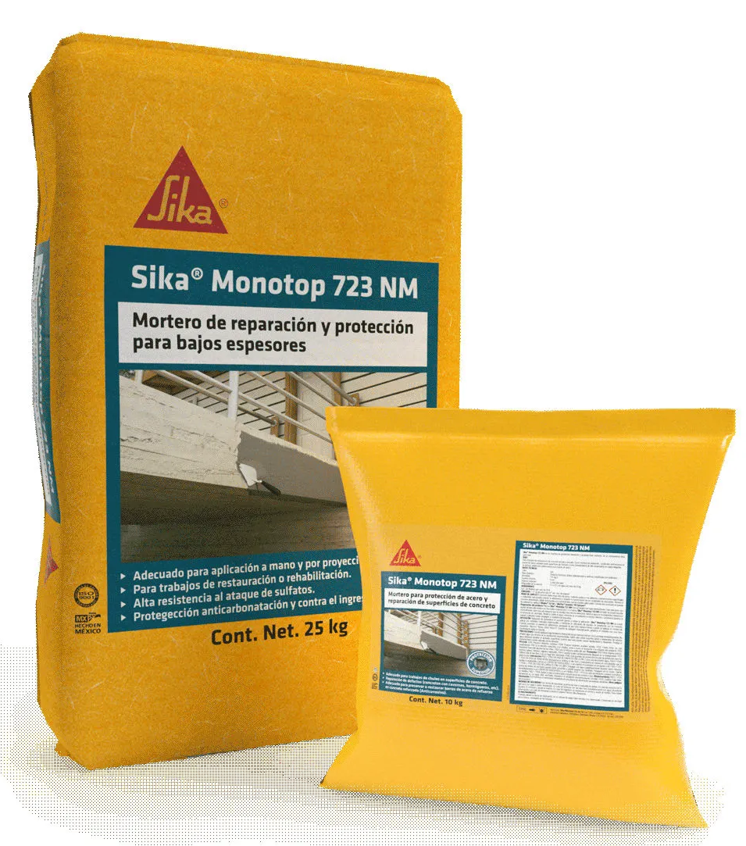 SIKA® MONOTOP®-723 N 聚合物改性单组分表面修补、 装饰修补水泥砂浆     